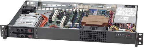 Supermicro Sc510 T-203b 200w Svart