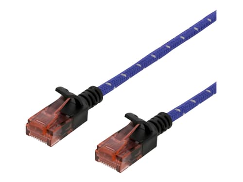 Deltaco Patch-kabel Rj-45 Rj-45 Cat 6a 1m Blå