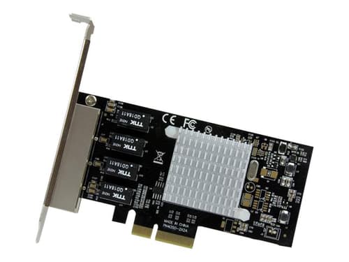 Startech 4-port Gigabit Ethernet Nätverkskort
