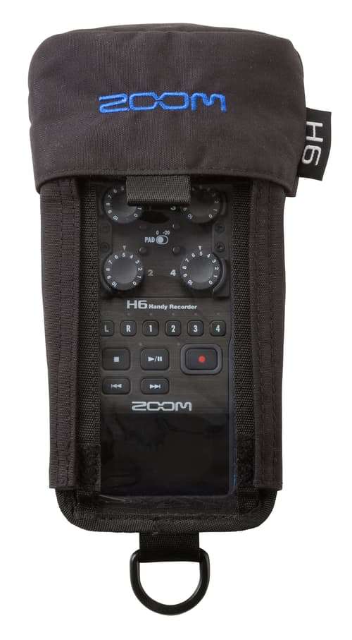 Zoom Pch-6 Case For H6 Läpinäkyvä, Musta