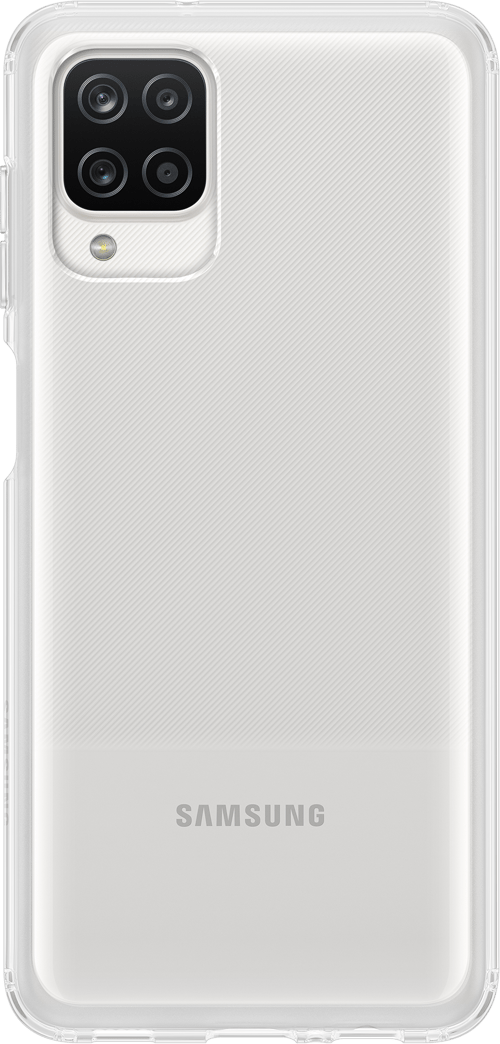 Samsung Soft Clear Cover Ef-qa125 Samsung Galaxy A12 Läpinäkyvä