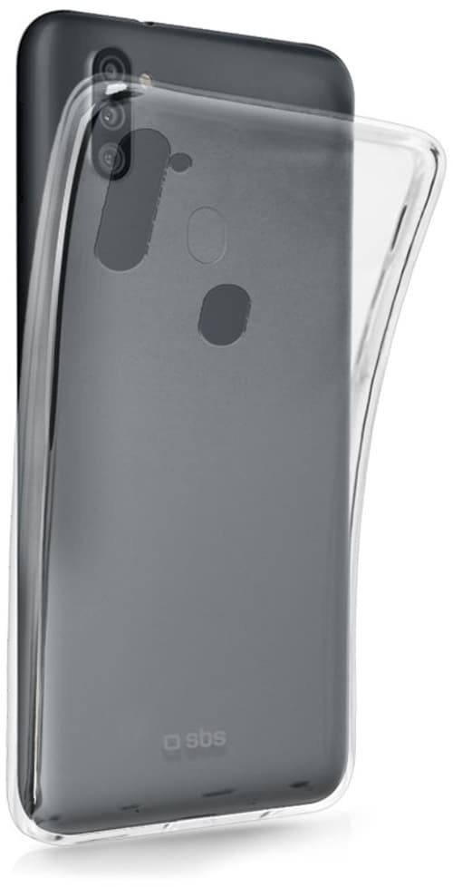 Sbs Skinny Cover Samsung Galaxy A12 Läpinäkyvä