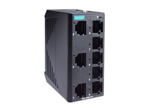 Moxa Eds-2008-elp Industriell Ohanterad 8-port Switch
