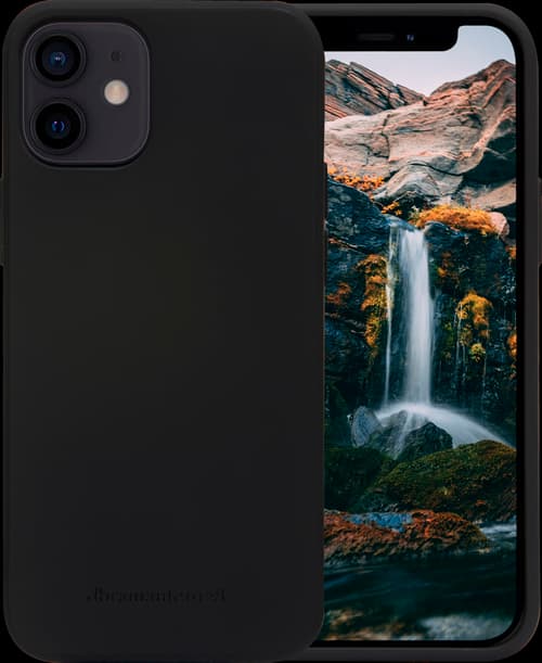Dbramante1928 Greenland, Valmistettu 100% Kierrätettystä Muovista Iphone 12, Iphone 12 Pro Yönmusta