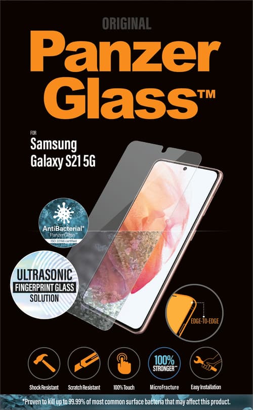 Panzerglass Skärmskydd Fingerprint Case Friendly Samsung Galaxy S21