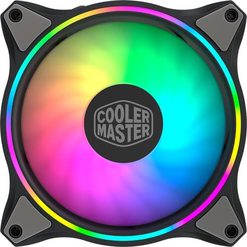 Cooler Master Masterfan Mf120 Halo Fan Grå Svart