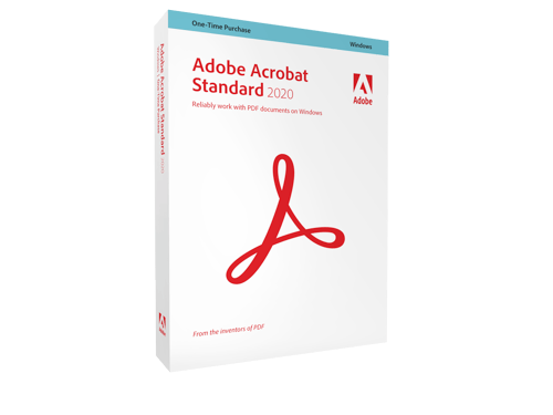 Adobe Acrobat Standard 2020 Windows Box Eng