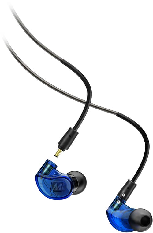 Mee Audio M6 Pro 2nd Gen – Blue Hörlurar 3,5 Mm Kontakt Stereo Blå
