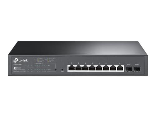 Tp-link Jetstream 10-portars Gigabit Smart Switch Med 8-portars Poe
