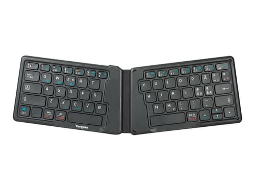 Targus Akf003no Tangentbord Bluetooth Qwerty Nordic Svart Nordic