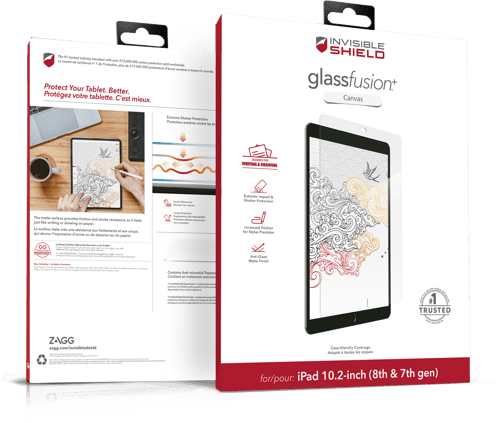 Zagg Glassfusion+ Canvas Ipad Pro 12.9″ (4th Gen) Ipad Pro 12.9″ (5th Gen) Ipad Pro 12.9″ (6th Gen)