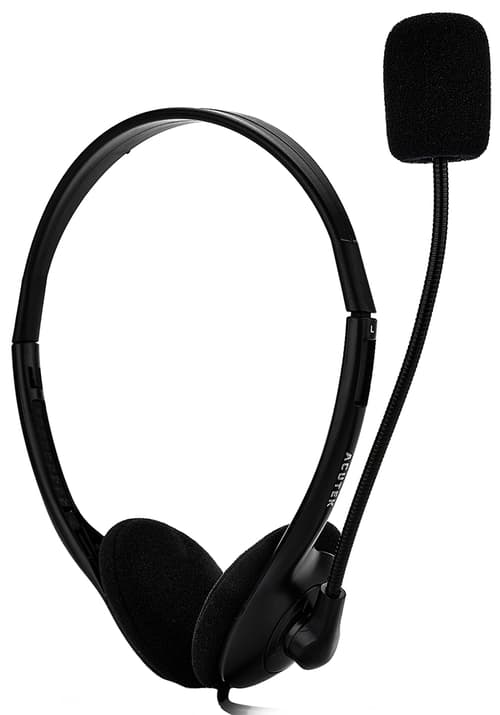 Acutek Acutek 216s Volume Controll + 2x3.5 Adapter Headset 3,5 Mm Kontakt Stereo