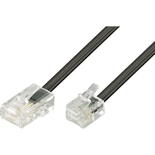 Deltaco Telefonkabel 3m Rj-45 Rj-11