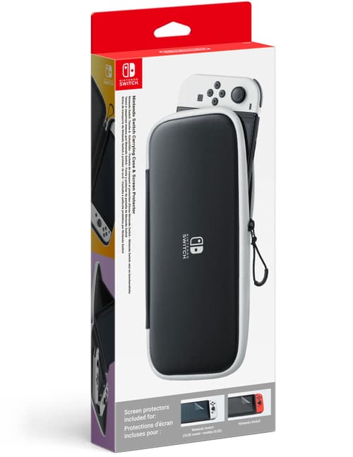 Nintendo 10008001 Väskor För Bärbara Spelkonsoller Folio Polyester Svart, Vit