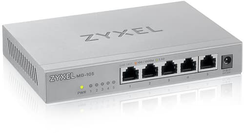 Zyxel Mg-105 5-portars 2.5 Gigabit Switch