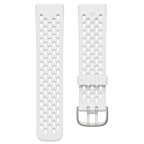 Fitbit Armband Sport Band Frost White Large – Charge 5