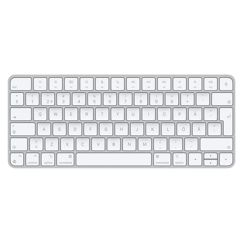 Apple Magic Keyboard (2021)-dk Langaton, Bluetooth Tanskalainen Hopea Näppäimistö