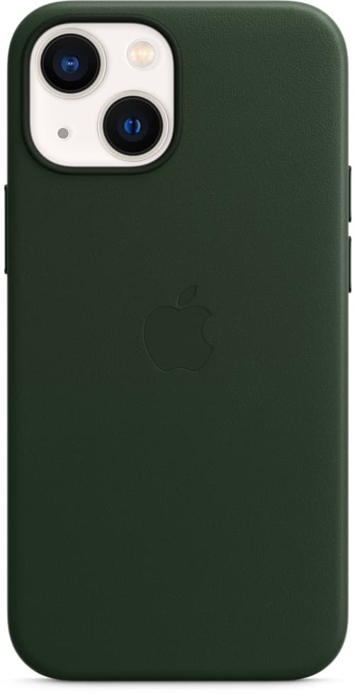 Apple Leather Case With Magsafe Iphone 13 Mini Vihreä