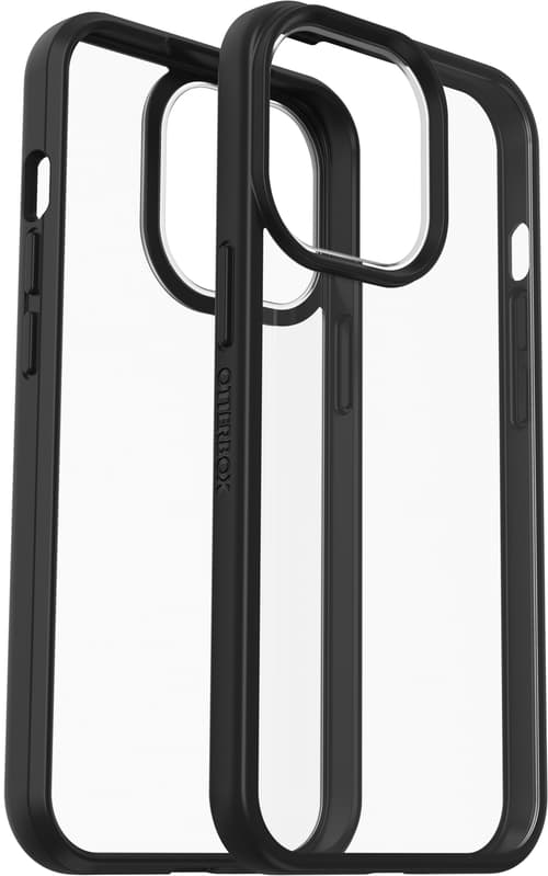 Otterbox React Series Iphone 13 Pro Svart Kristall (genomskinlig/svart)