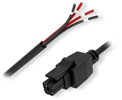 Teltonika 4-pins Strömkabel För Tsw100 Nej 4-stift