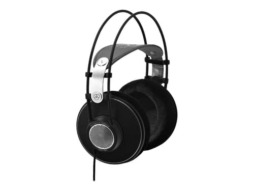 Akg K612 Pro Hörlurar 3,5 Mm Kontakt Stereo Silver Svart