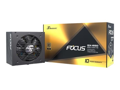 Seasonic Focus Gx 850 850w Atx 80 Plus Gold Nätaggregat