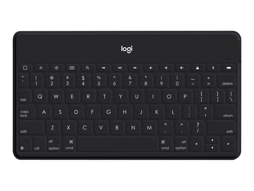 Logitech Keys-to-go Keyboard Black Trådlös Nordisk Svart Tangentbord