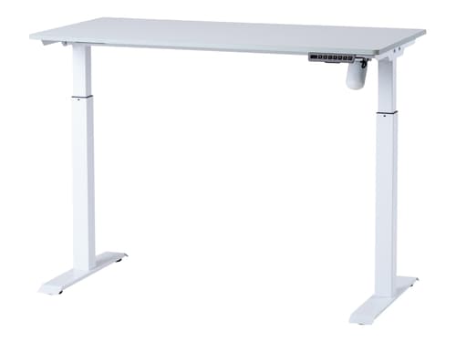 Sun-flex Korkeussäädettävä Työpöytä, 120 X 60 Cm,valkoinen
