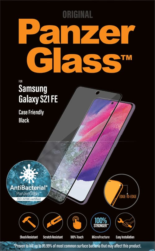 Panzerglass Skärmskydd Case Friendly Samsung Galaxy S21 Fe