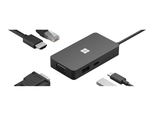 Microsoft 1e4-00004 Dockningsstationer För Bärbara Datorer