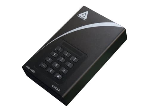 Apricorn Aegis Padlock Dt 10tb Desktop Drive 256-bit Fips Svart