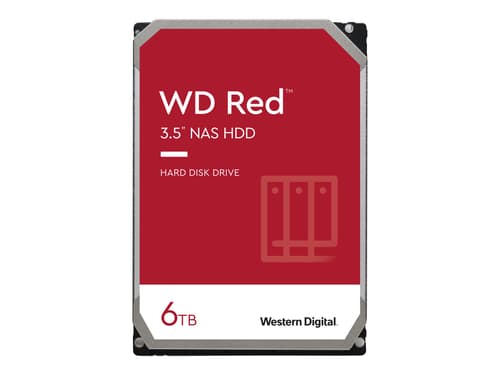 Wd Red Soho Nas 6tb 3.5″ 5,400rpm Sata-600