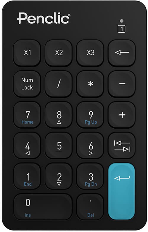 Penclic Numpad N3 Kabelansluten Svart Tangentsats