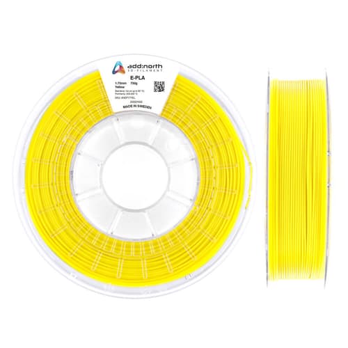 Addnorth E-pla – 1.75mm – 750g Gul