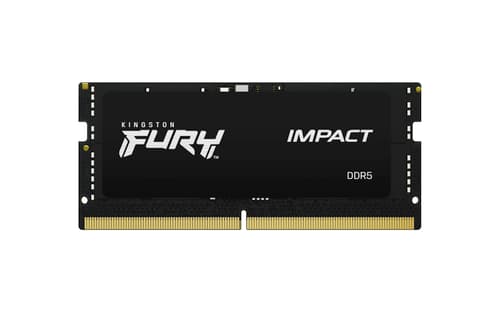 Kingston Technology Fury Impact Ram-minnen 16 Gb 1 X 16 Gb Ddr5 16gb 4800mt/s Ddr5 262-pin So-dimm