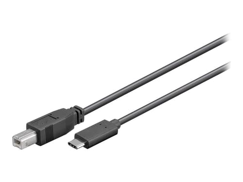 Microconnect – Usb-kabel 1m Usb-c Hane 4-stifts Usb Typ B Hane