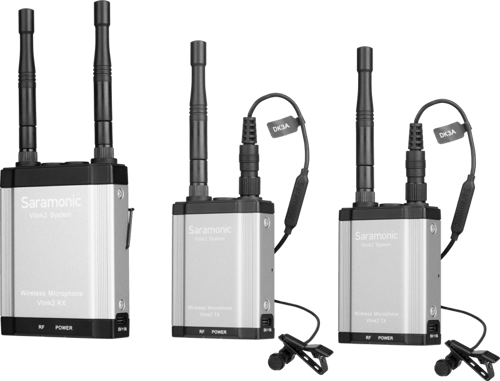 Saramonic Vlink2 Kit2 2.4ghz Two Way-communication Wireless