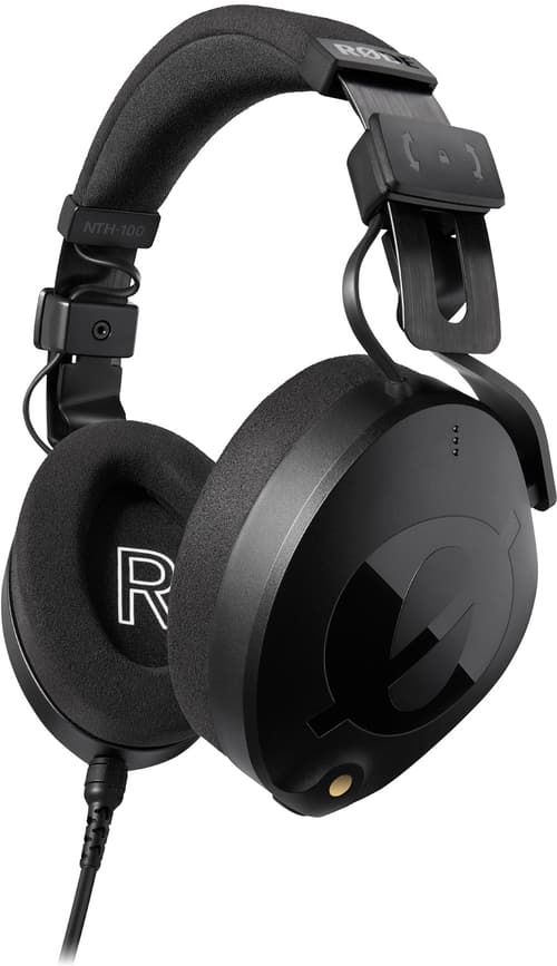 Røde Rode Nth-100 Prof. Over-ear Headphones Hörlurar 3,5 Mm Kontakt 6,35 Mm Kontakt Svart