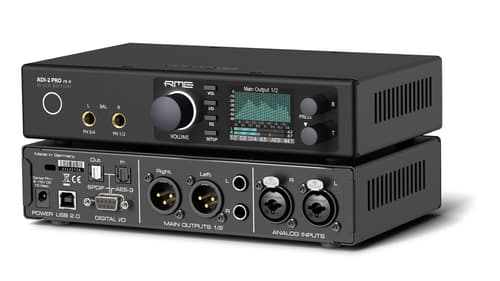 Rme Adi-2 Pro Fs R Black Edition