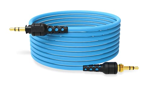 Røde Nth-cable24 Blue Ljudkabel 2,4 M 3,5mm Trs 3.5mm Trrs Blå 2.4m 3,5mm Trs 3.5mm Trrs