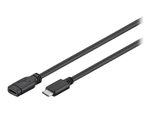 Microconnect Usb3.1cc1.5ex Usb-kablar Usb 3.2 Gen 1 (3.1 Gen 1) 1,5 M Usb C Svart 1.5m Usb C Usb C Svart