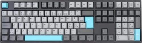 Varmilo Vea109m Moonlight V2 Mx Brown Kabelansluten Nordisk Tangentbord