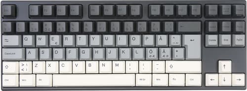 Varmilo Vea88 Yakumo V2 Mx Red Langallinen, Usb Pohjoismaat Harmaa, Valkoinen Näppäimistö
