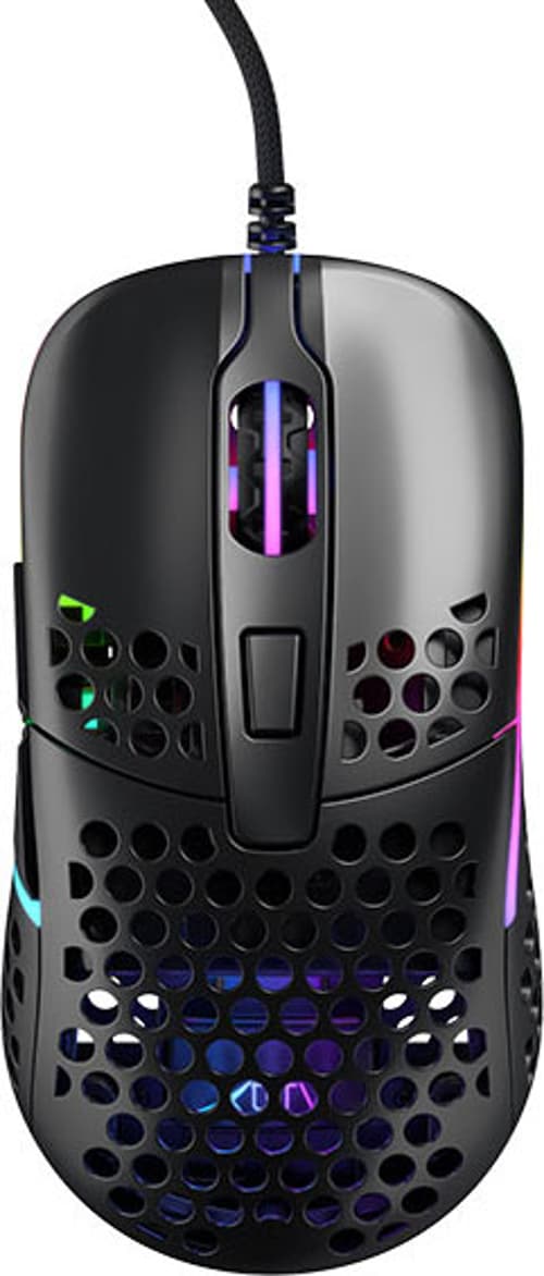 Xtrfy M42 Rgb Gaming Mouse Black Kabelansluten 16,000dpi Mus Svart