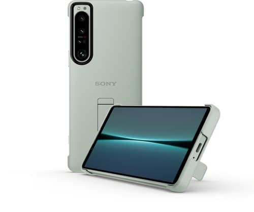 Sony Stand Back Cover Sony Xperia 1 Iv Jään Valkoinen
