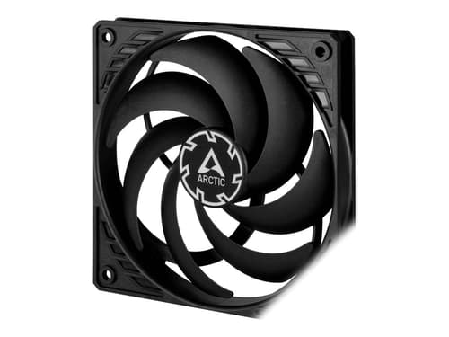 Arctic P12 Slim Pwm Pst Fläkt Svart