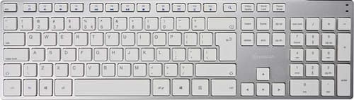 Voxicon Wireless Slim Metal Keyboard 295bwl Trådlös Usa Internationellt Tangentbord
