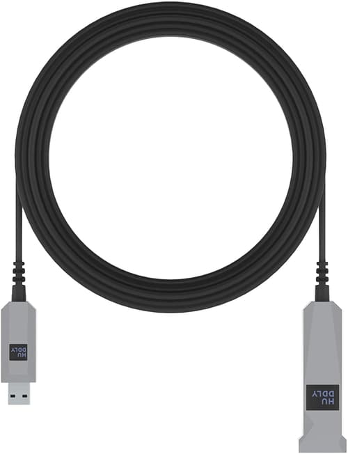 Huddly Usb-a Cable Active Optical 15m 15m Usb A Usb A Svart