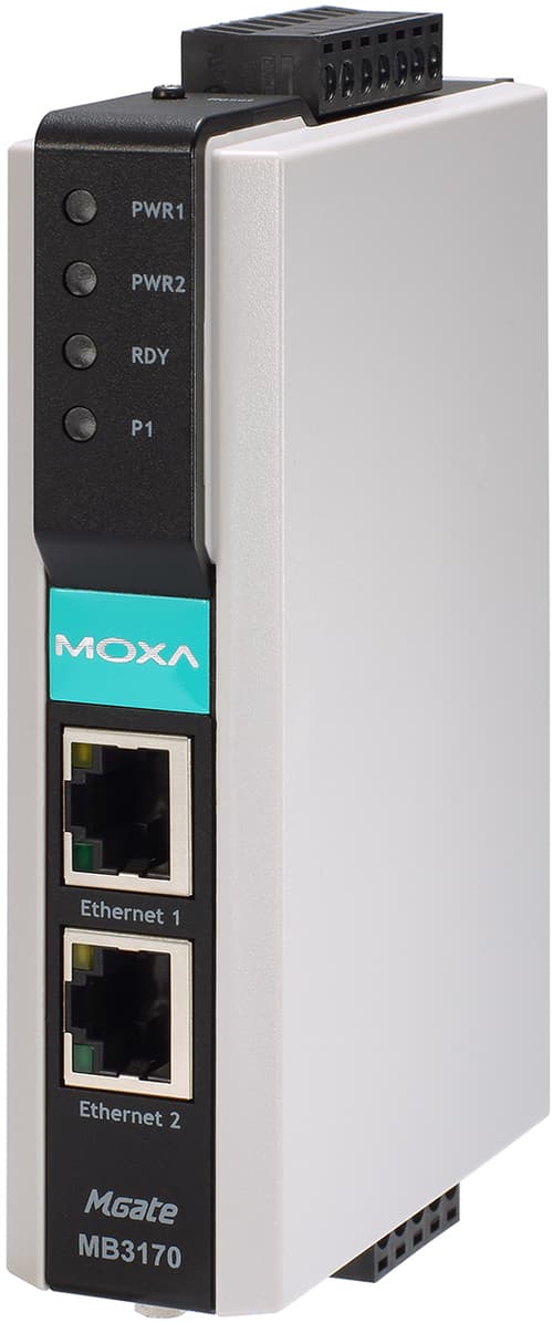 Moxa Mgate Mb3170 1-port Modbus To Ethernet Gateway