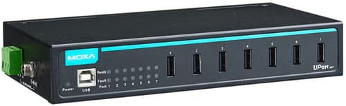 Moxa Uport 407 7-port Industrial Usb Hub